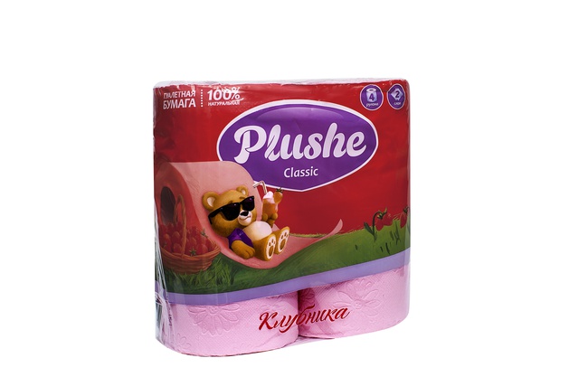 Туалетная бумага Plushe Classic