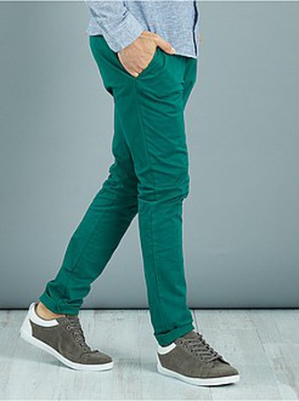 teal chinos mens