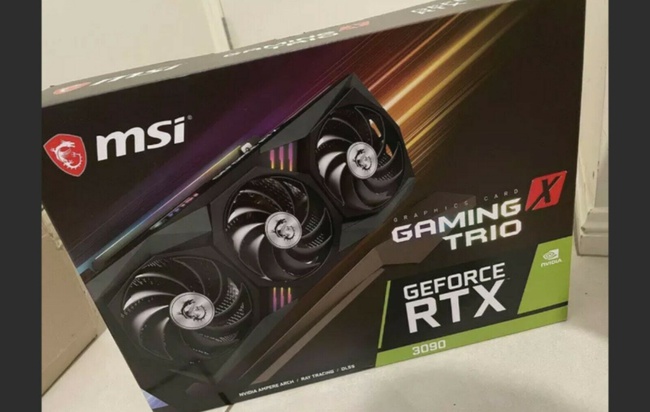 Видео карта msi geforce rtx 3090 gaming x trio 24gb